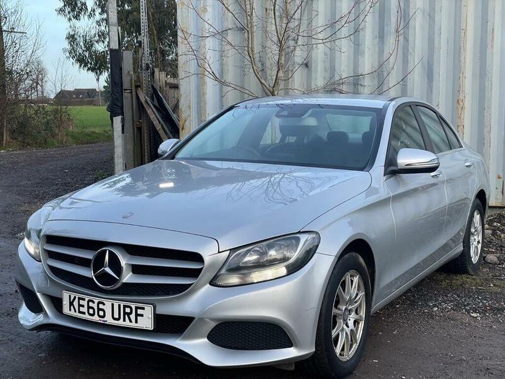 Mercedes-Benz C Class Saloon 2.1 C220d Se Euro 6 Ss 201766 KE66URF Silver #5