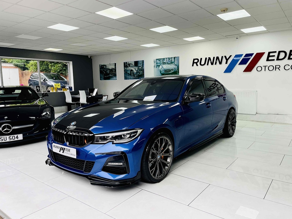 BMW 3 Series 330E M Sport L9WPN Blue #3