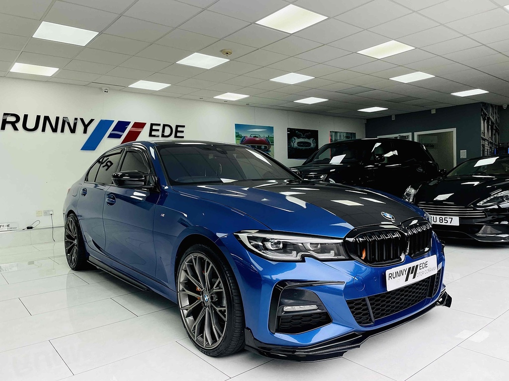 BMW 3 Series 330E M Sport Blue