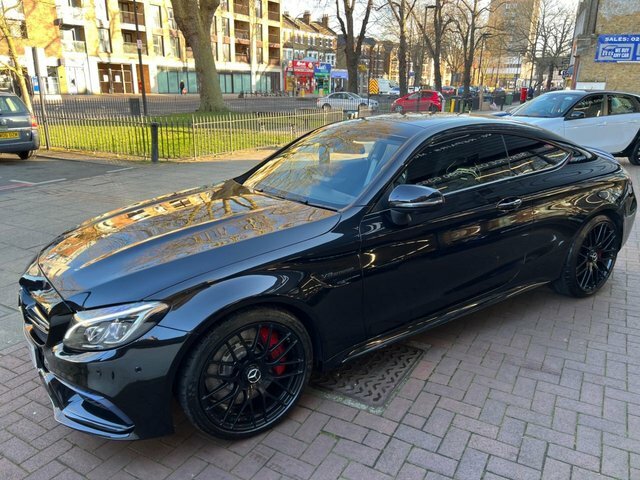 Mercedes-Benz C Class 2018 4.0 C63 V8 Biturbo Amg S Premium Coupe RO18ONT Black #6