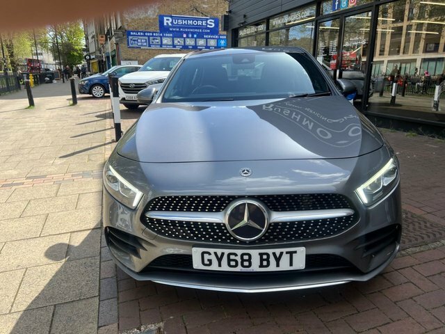 Mercedes-Benz A Class 2018 1.3 A200 Amg Line Hatchback 7G-dct GY68BYT Grey #6