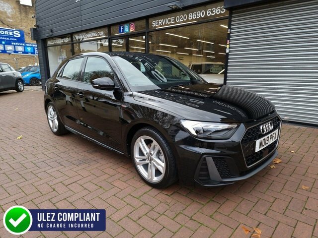 Audi A1 2019 1.0 Tfsi 30 S Line Sportback S Tro Black