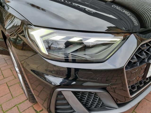 Audi A1 2019 1.0 Tfsi 30 S Line Sportback S Tro WO19PFX Black #6