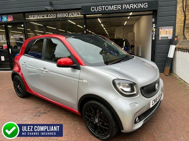 Smart Forfour 2018 0.9T Prime Sport Premium Plus Hatchback Silver
