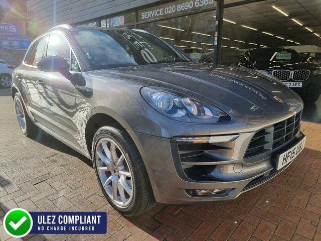 Porsche Macan 2015 3.0 Td V6 S Suv Pdk 4Wd Euro 6 S Grey