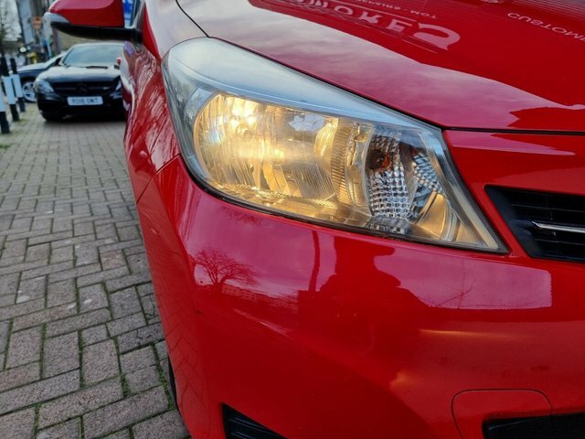 Toyota Yaris 2012 1.0 Vvt-i Tr Hatchback Euro GF12ZND Red #6