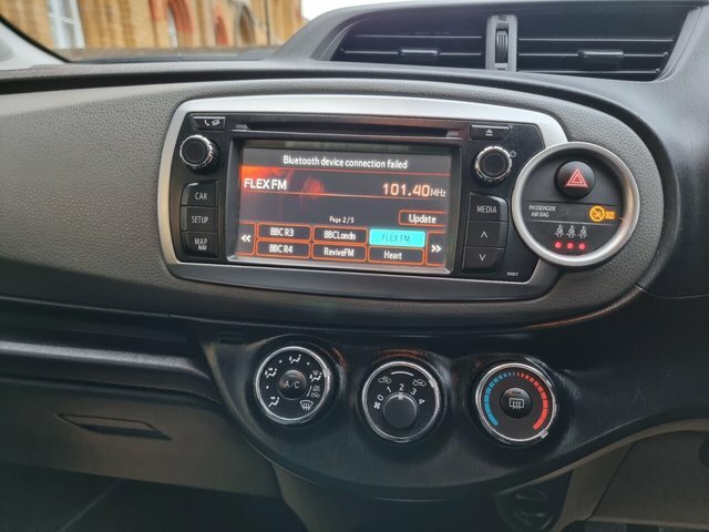 Toyota Yaris 2012 1.0 Vvt-i Tr Hatchback Euro GF12ZND Red #3