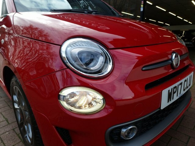 Fiat 500 2017 1.2 S Hatchback Euro 6 Ss WP17CLU Red #6
