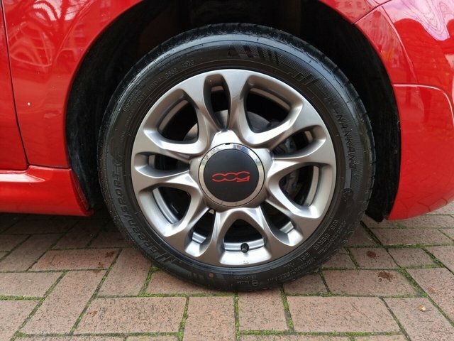 Fiat 500 2017 1.2 S Hatchback Euro 6 Ss WP17CLU Red #4