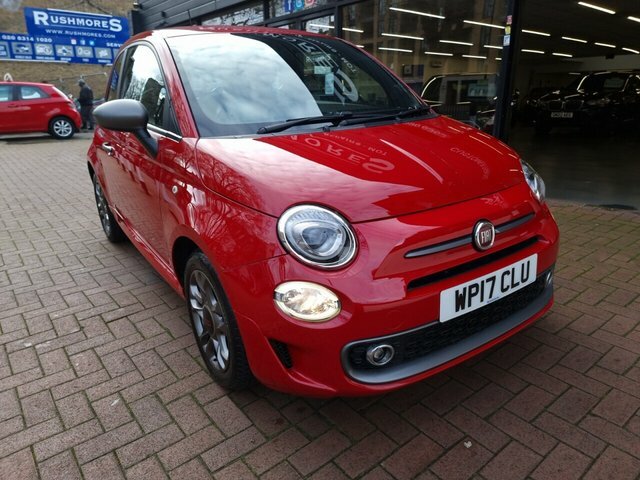Fiat 500 2017 1.2 S Hatchback Euro 6 Ss WP17CLU Red #5