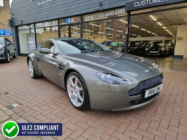 Aston Martin Vantage 2006 4.3 V8 Coupe Euro 4 380 Bh Silver