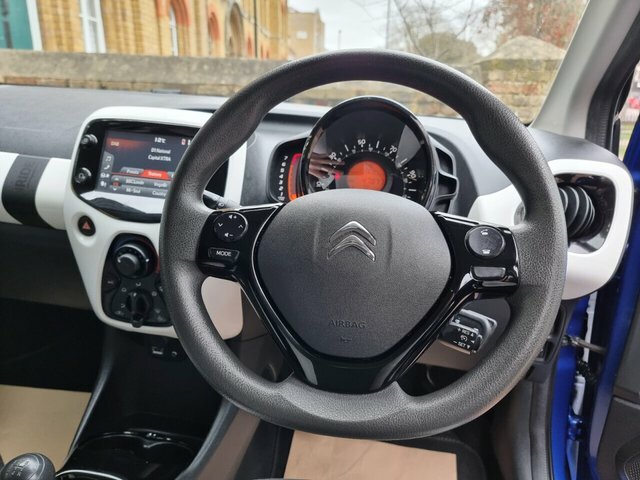 Citroen C1 2019 1.0 Vti Urban Ride Hatchback Manua LT69TZY Blue #3