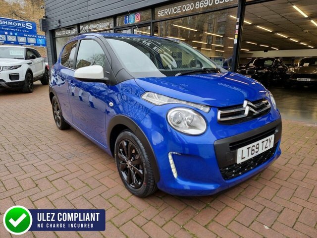 Citroen C1 2019 1.0 Vti Urban Ride Hatchback Manua Blue