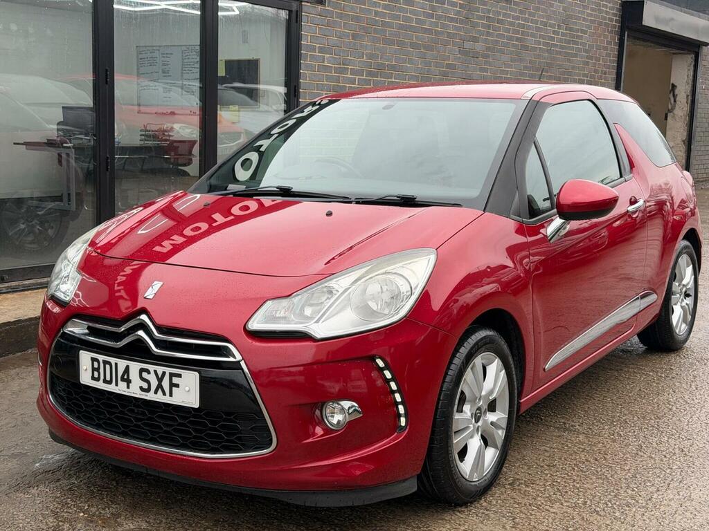 Citroen DS3 1.6 E-hdi Airdream Dstyle Euro 5 Ss Red