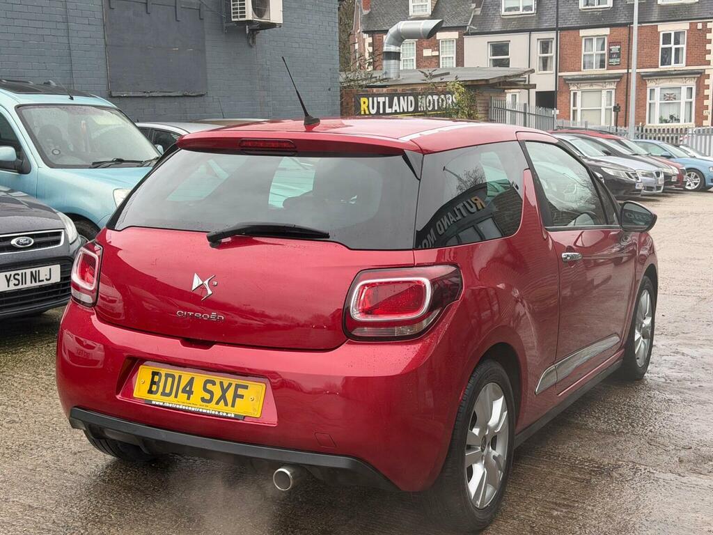 Citroen DS3 1.6 E-hdi Airdream Dstyle Euro 5 Ss BD14SXF Red #4