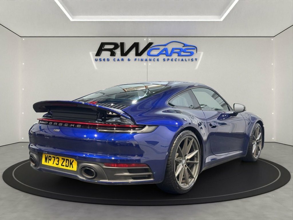 Porsche 911 3L 992 Carrera T Blue #4