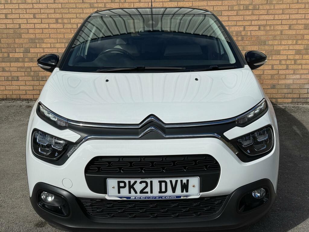 Citroen C3 1.2 Puretech Shine Plus Euro 6 Ss PK21DVW White #2