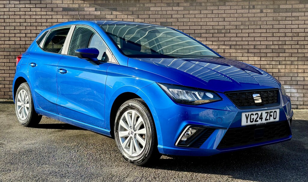 Seat Ibiza Tsi Se Hatchback 2024 YG24ZFO Blue #3