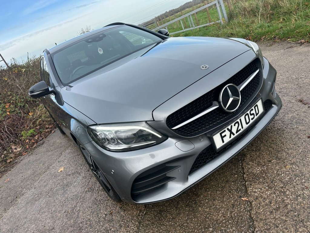 Mercedes-Benz C Class 2L Amg Line Night Edition FX21OSD Grey #4