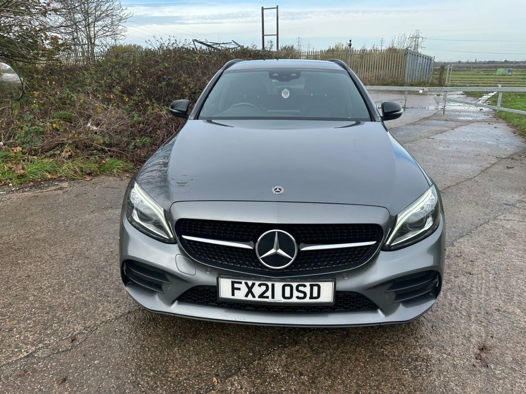 Mercedes-Benz C Class 2L Amg Line Night Edition FX21OSD Grey #3