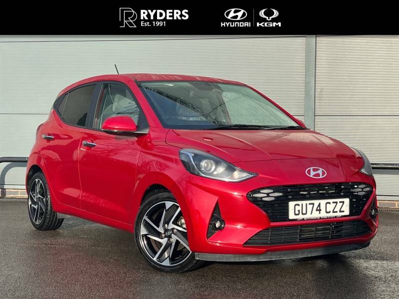 Hyundai I10 1.2 79 Premium Nav - 2024 74 GU74CZZ Red #2