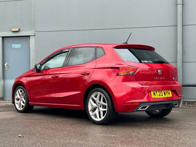 Seat Ibiza 1.0 Tsi 95 Fr Ez - 2020 20 MT20WYH Red #4