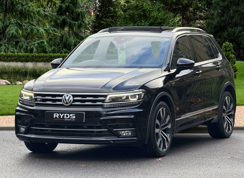 Volkswagen Tiguan R-line Edition Suv Dsg 4Motion Euro 6 Ss MT20YFJ Black #3