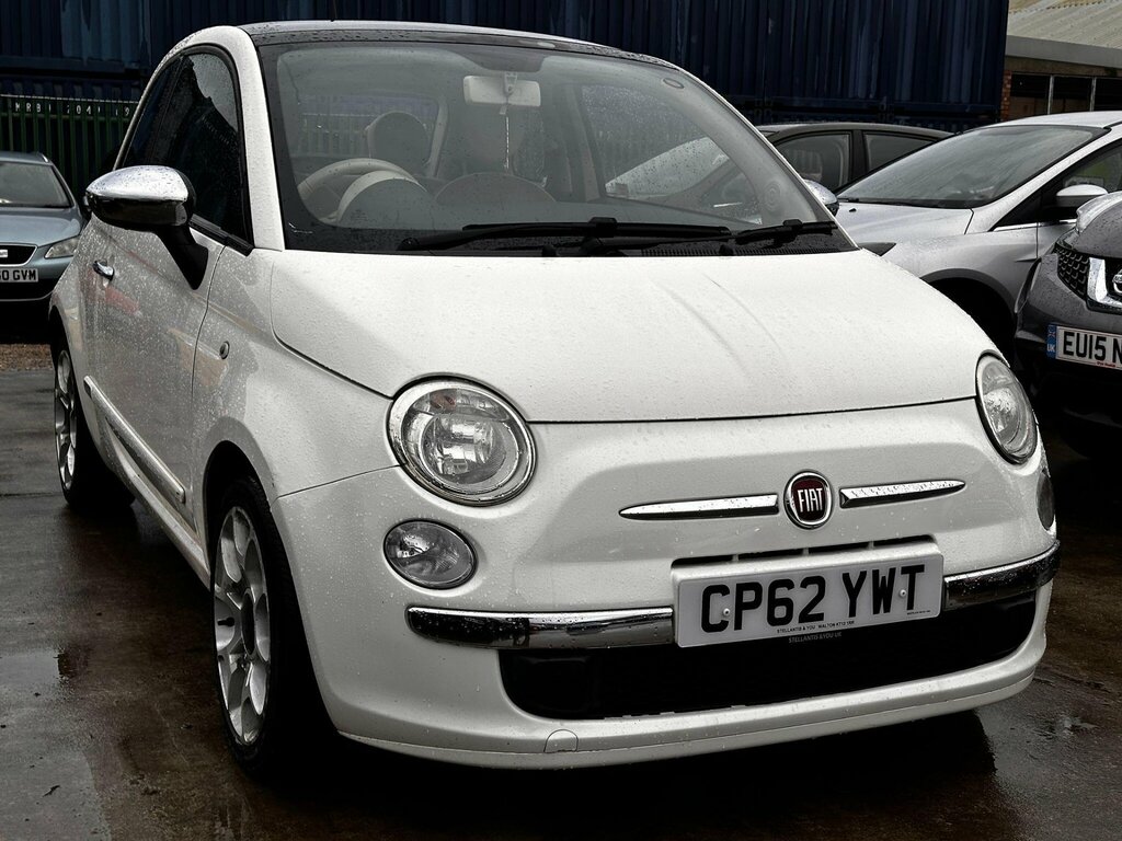 Fiat 500 1.2 Lounge Dualogic Euro 4 White