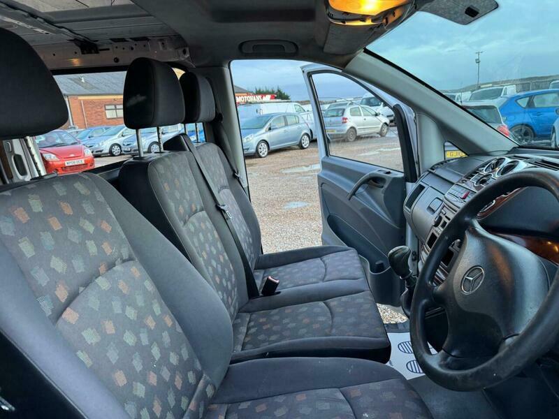 Mercedes-Benz Vito 2.1 109Cdi Dualiner Basic Compact Panel Van Swb Blue #33