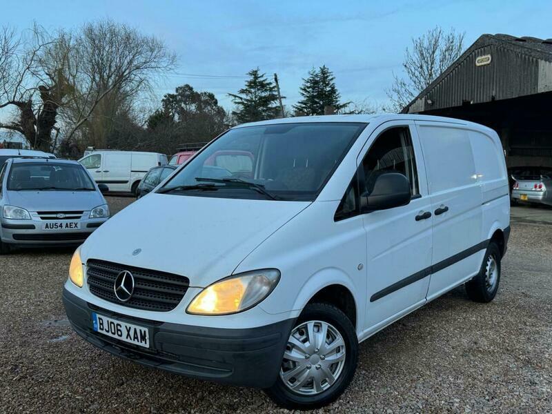 Mercedes-Benz Vito 2.1 109Cdi Dualiner Basic Compact Panel Van Swb Blue #8
