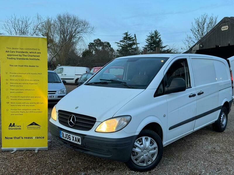 Mercedes-Benz Vito 2.1 109Cdi Dualiner Basic Compact Panel Van Swb Blue #14