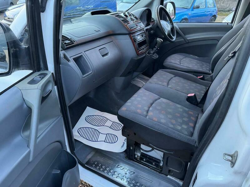 Mercedes-Benz Vito 2.1 109Cdi Dualiner Basic Compact Panel Van Swb Blue #32