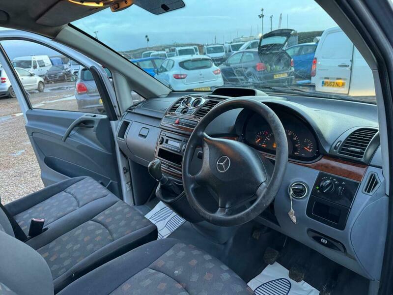 Mercedes-Benz Vito 2.1 109Cdi Dualiner Basic Compact Panel Van Swb Blue #30