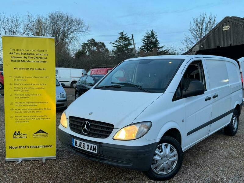 Mercedes-Benz Vito 2.1 109Cdi Dualiner Basic Compact Panel Van Swb Blue #1