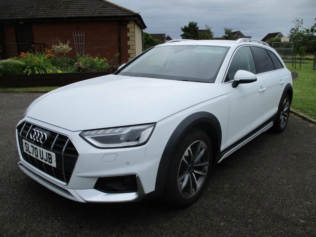 Audi A4 Allroad Estate 2.0 Tfsi 45 Sport S Tronic Quattro Euro 6 White #5