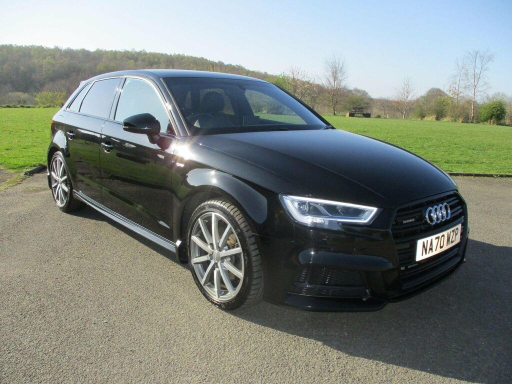 Audi A3 Hatchback 2.0 Tdi 40 Black Edition Sportback S Tro Black