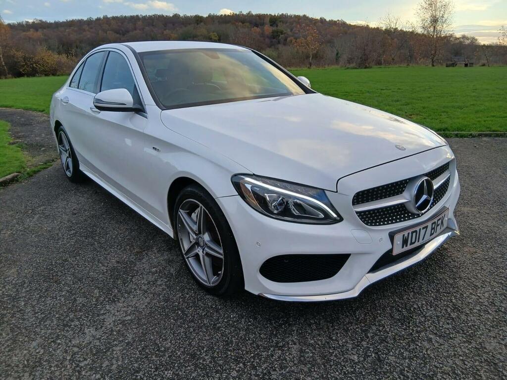 Mercedes-Benz C Class Saloon 2.1 C250d Amg Line G-tronic Euro 6 Ss 4 White
