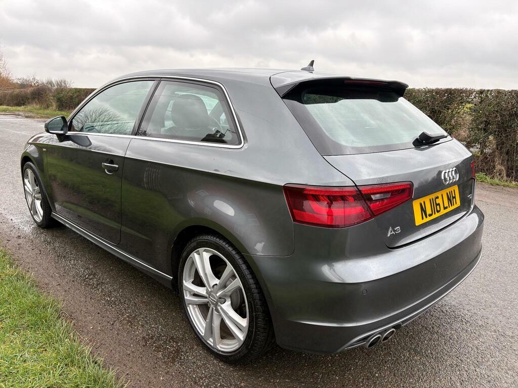Audi A3 2.0 Tdi S Line Euro 6 S S NJ16LNH Grey #5