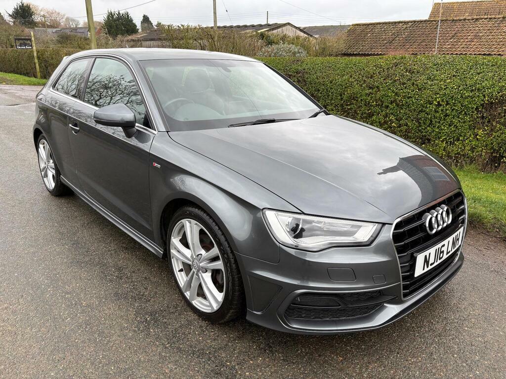 Audi A3 2.0 Tdi S Line Euro 6 S S Grey
