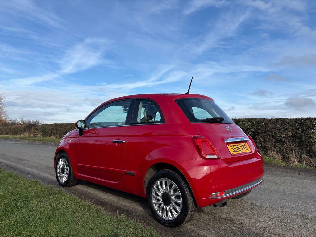 Fiat 500 1.2 Lounge Euro 6 S S SE16VYO Red #6