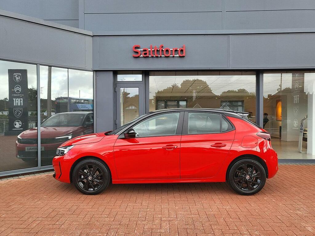 Vauxhall Corsa 1.2 Turbo Yes Hatchback Euro 6 AV25FPA Red #4