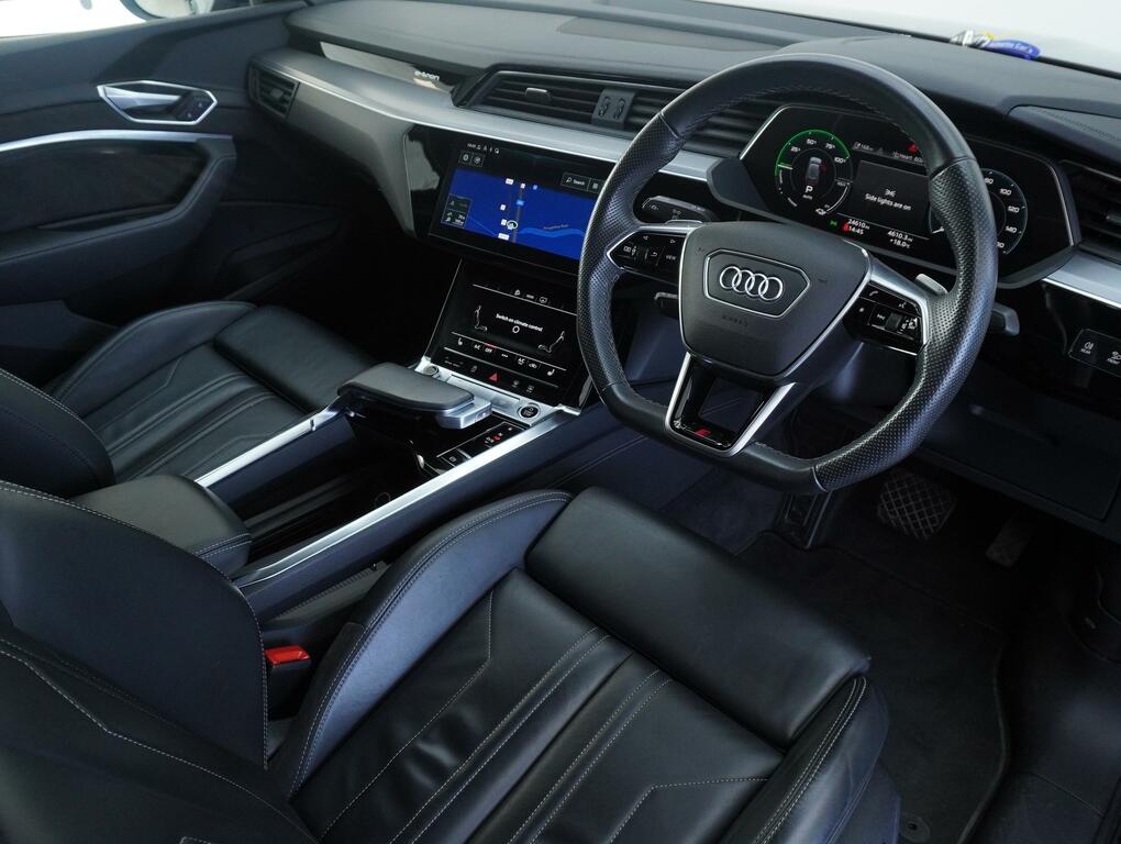 Audi E-tron 50 S Line Sportback Quattro 71.2 IMZ8486 Blue #3