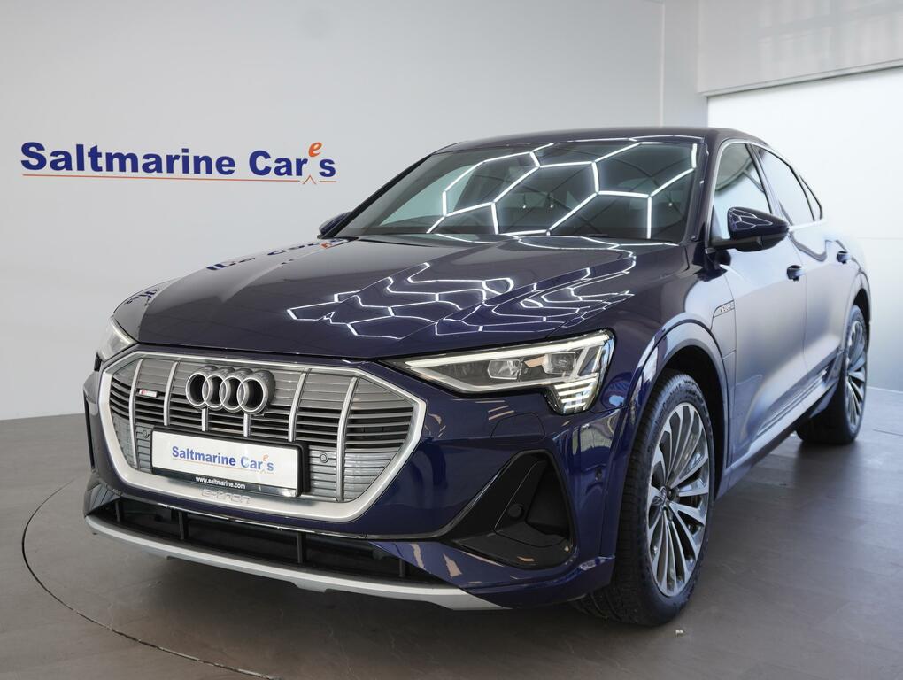 Audi E-tron 50 S Line Sportback Quattro 71.2 Blue