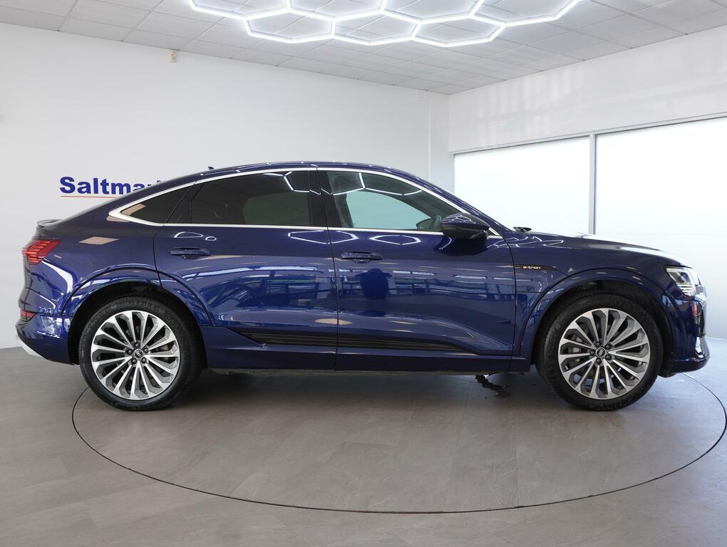 Audi E-tron 50 S Line Sportback Quattro 71.2 IMZ8486 Blue #4