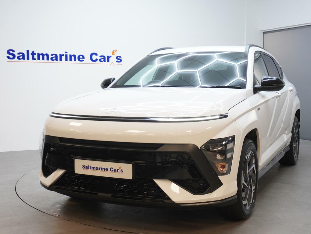 Hyundai Kona 1.6 H-gdi N Line Suv Hybrid Dct Euro 6 White