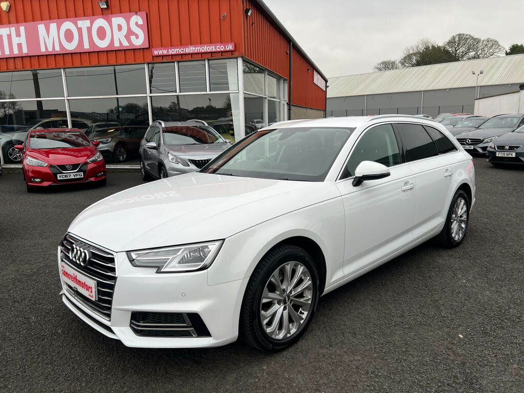 Audi A4 35 Tdi Se S Tronic BW19UFZ White #3