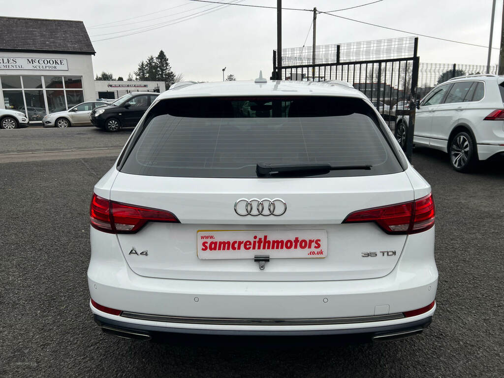 Audi A4 35 Tdi Se S Tronic BW19UFZ White #6