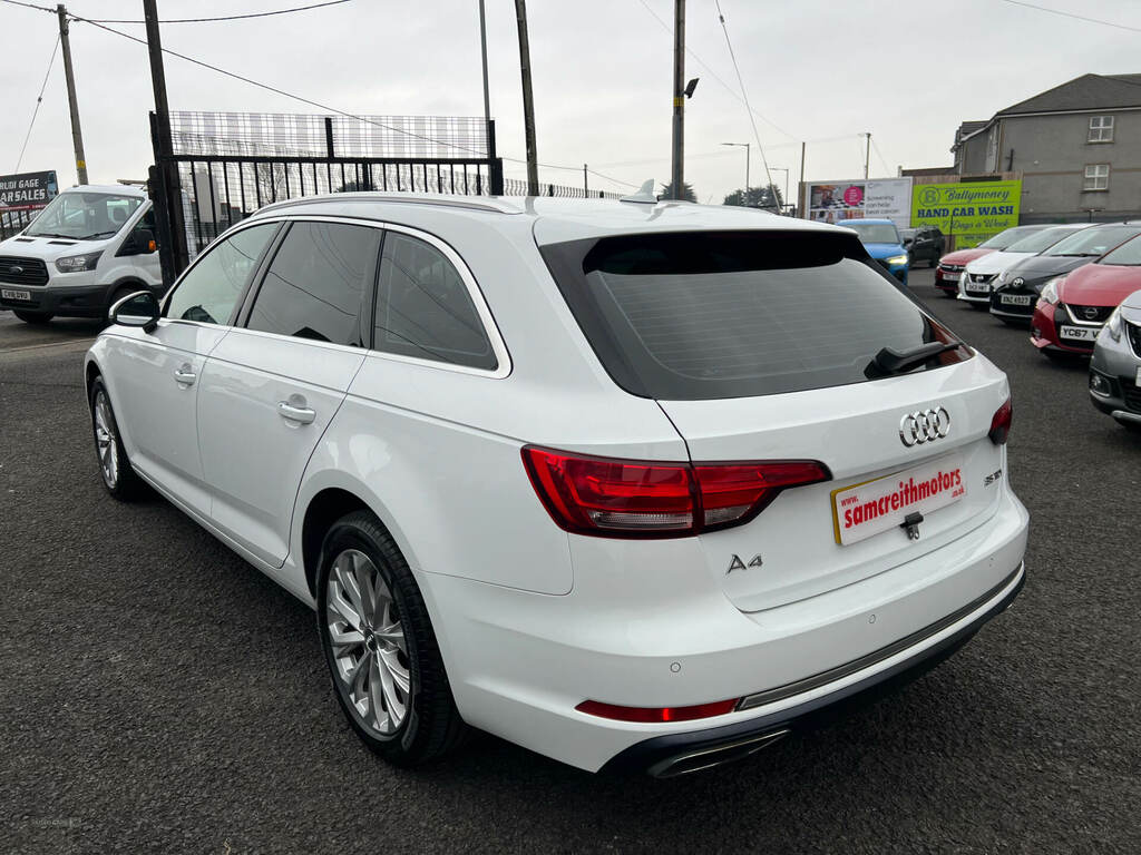 Audi A4 35 Tdi Se S Tronic BW19UFZ White #5