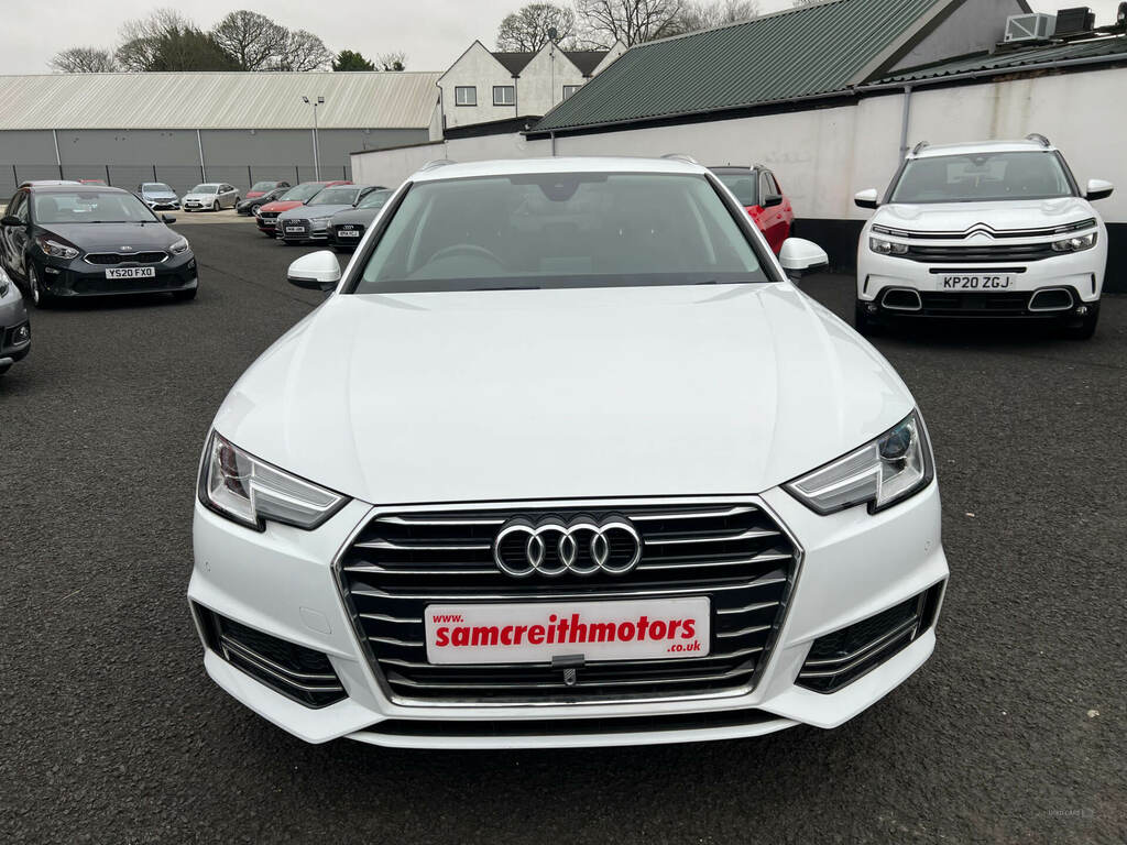 Audi A4 35 Tdi Se S Tronic BW19UFZ White #2