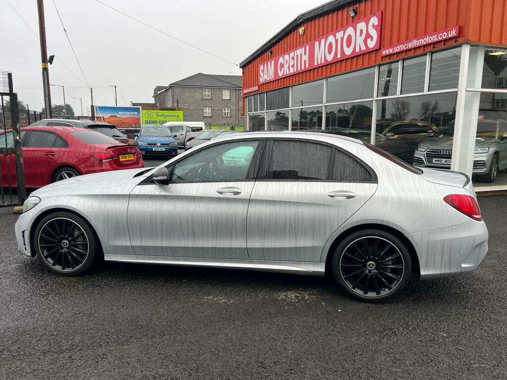 Mercedes-Benz C Class C220d Amg Line Premium 9G-tronic FE21YFN Silver #6